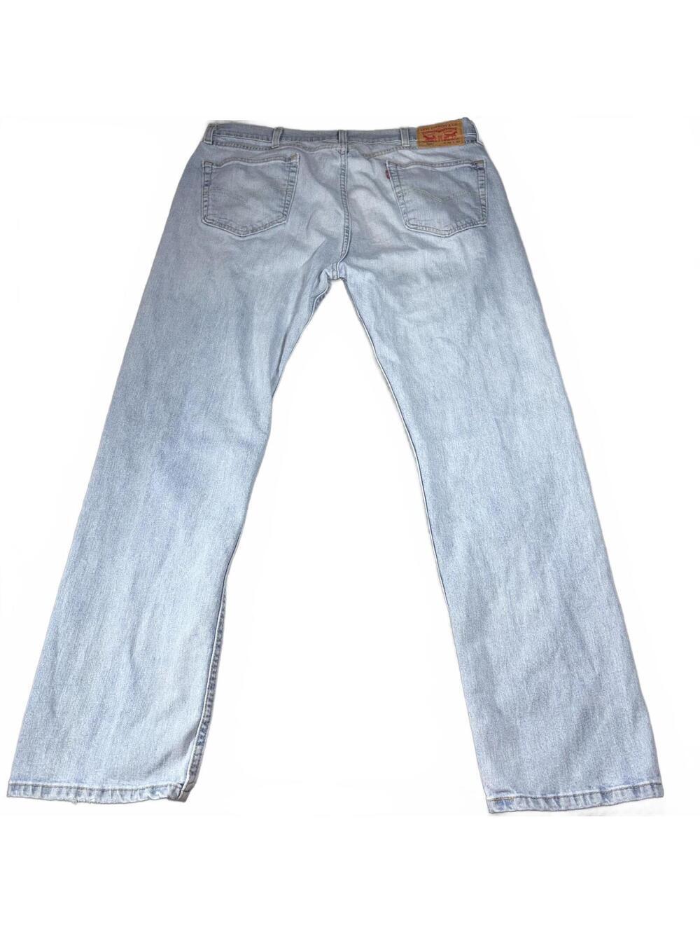 Levi's 505 Men’s 40 x 32 Straight Relaxed Light Wash Denim Jeans Work Or Casual - Picture 7 of 7